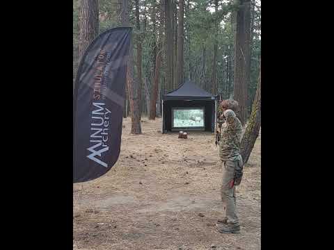 video of simulator in use in hunting camp